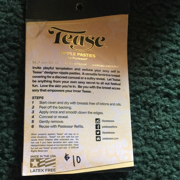 New Comodynes Self Tanning Towelette Dispenser from Spain nipple pasties - Picture 5 of 11